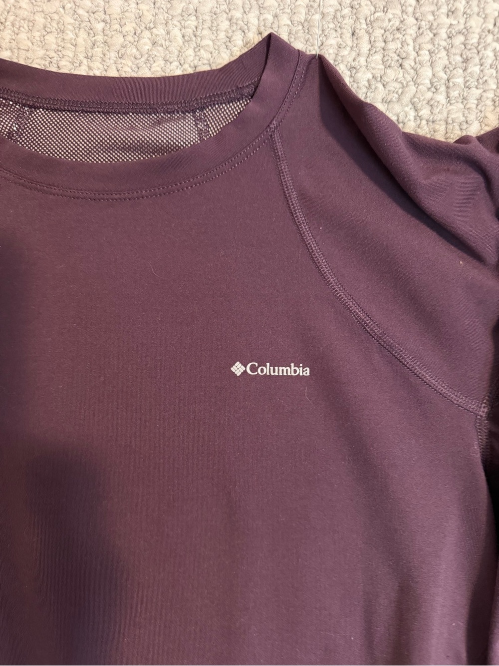 Columbia OMNI-HEAT Performance Long Sleeve in Plum Women’s Size XL - Picture 3 of 9